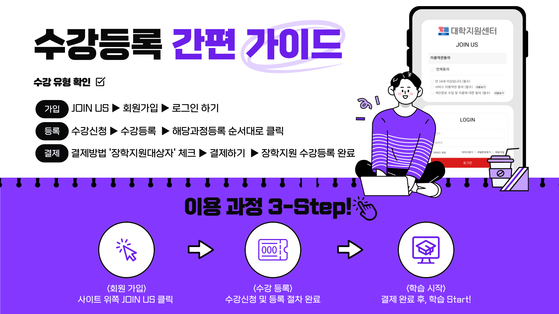 수강 혜택 안내
